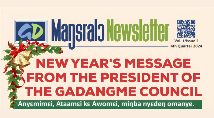 GaDangme Maŋsralɔ – 4th Quarter of 2024 Edition